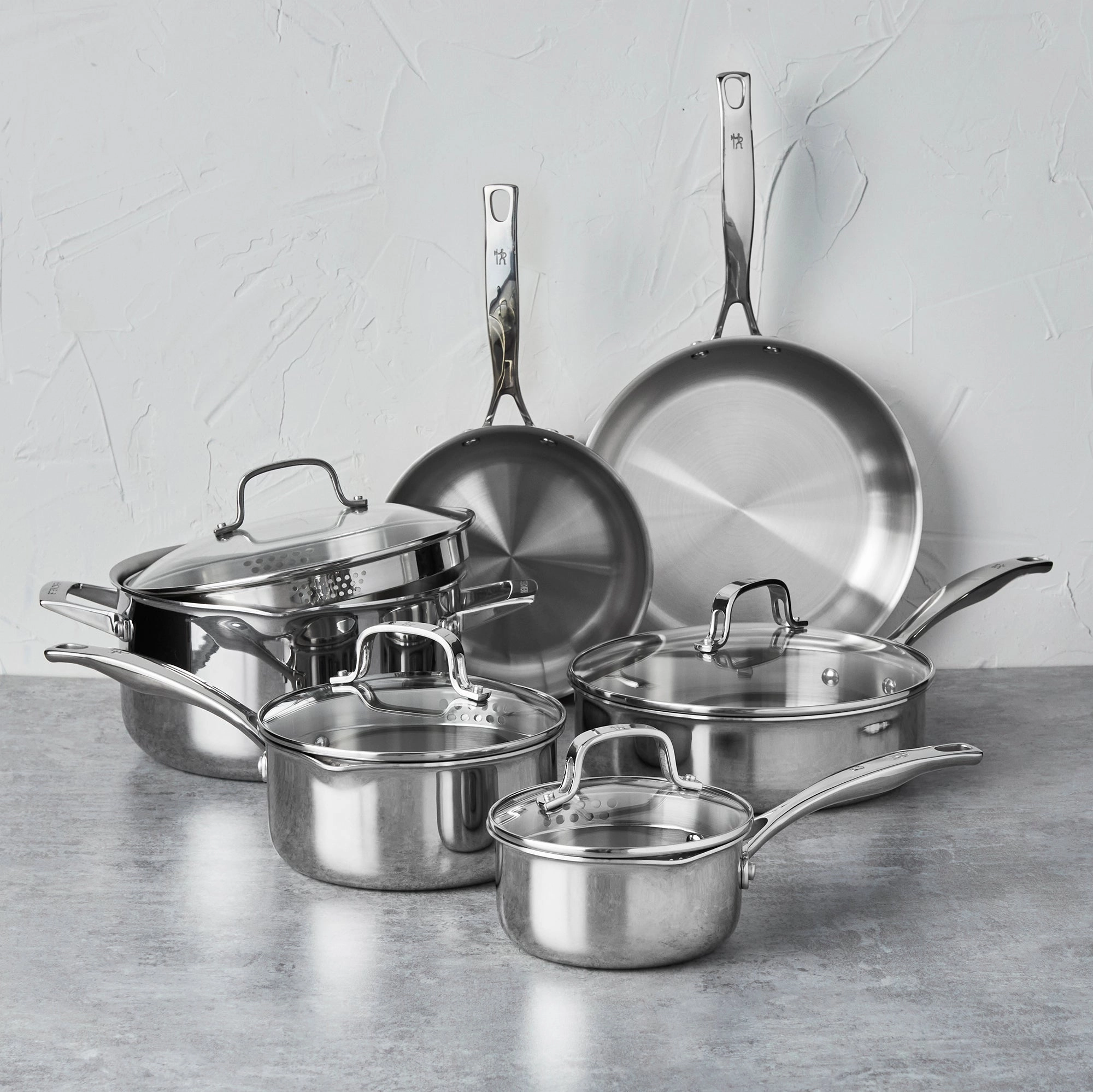 Henckels Clad H3 10-pc Stainless Steel Cookware Set