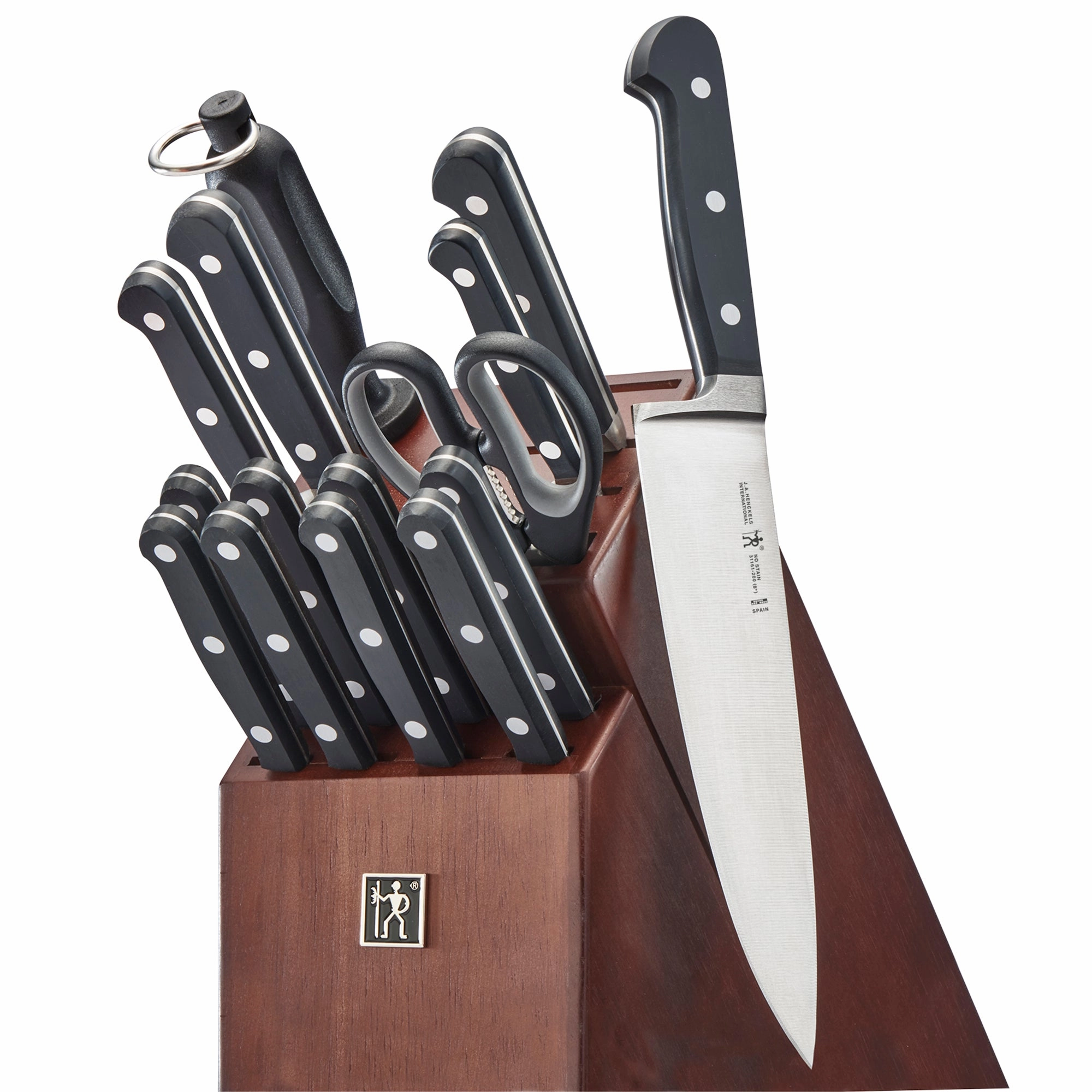 Henckels Classic 16-Piece Knife Block Set Cutlery outlet discounts