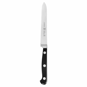 Henckels CLASSIC 5-inch Serrated Utility Knife Cutlery outlet discounts
