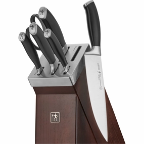 HENCKELS Elan 7-pc Self-Sharpening Knife Block Set Cutlery knife sets deals