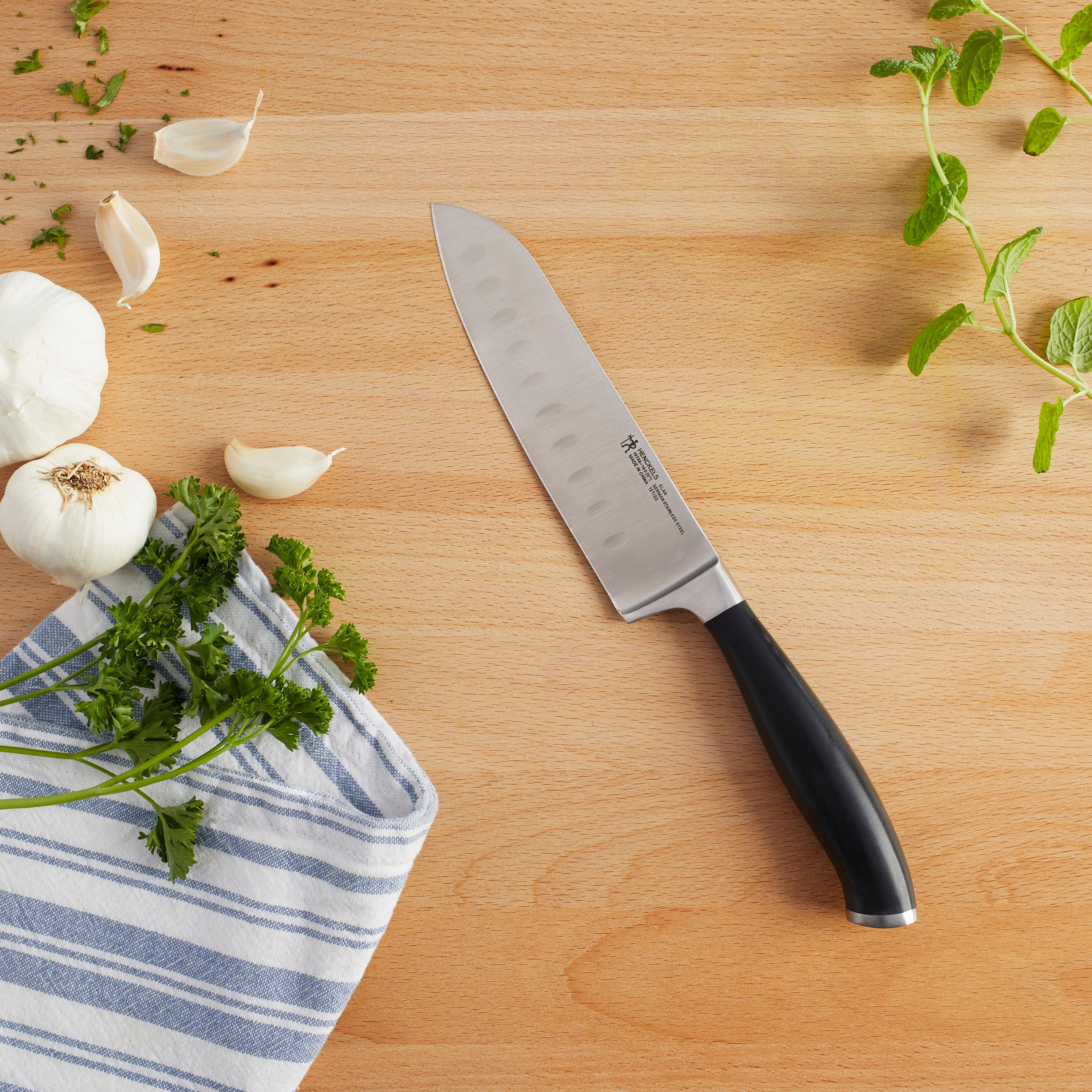 Henckels Elan Hollow Edge Santoku Knife