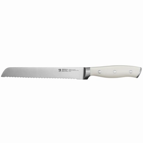 Henckels Forged Accent 8-inch Bread Knife - White Handle Cutlery outlet discounts