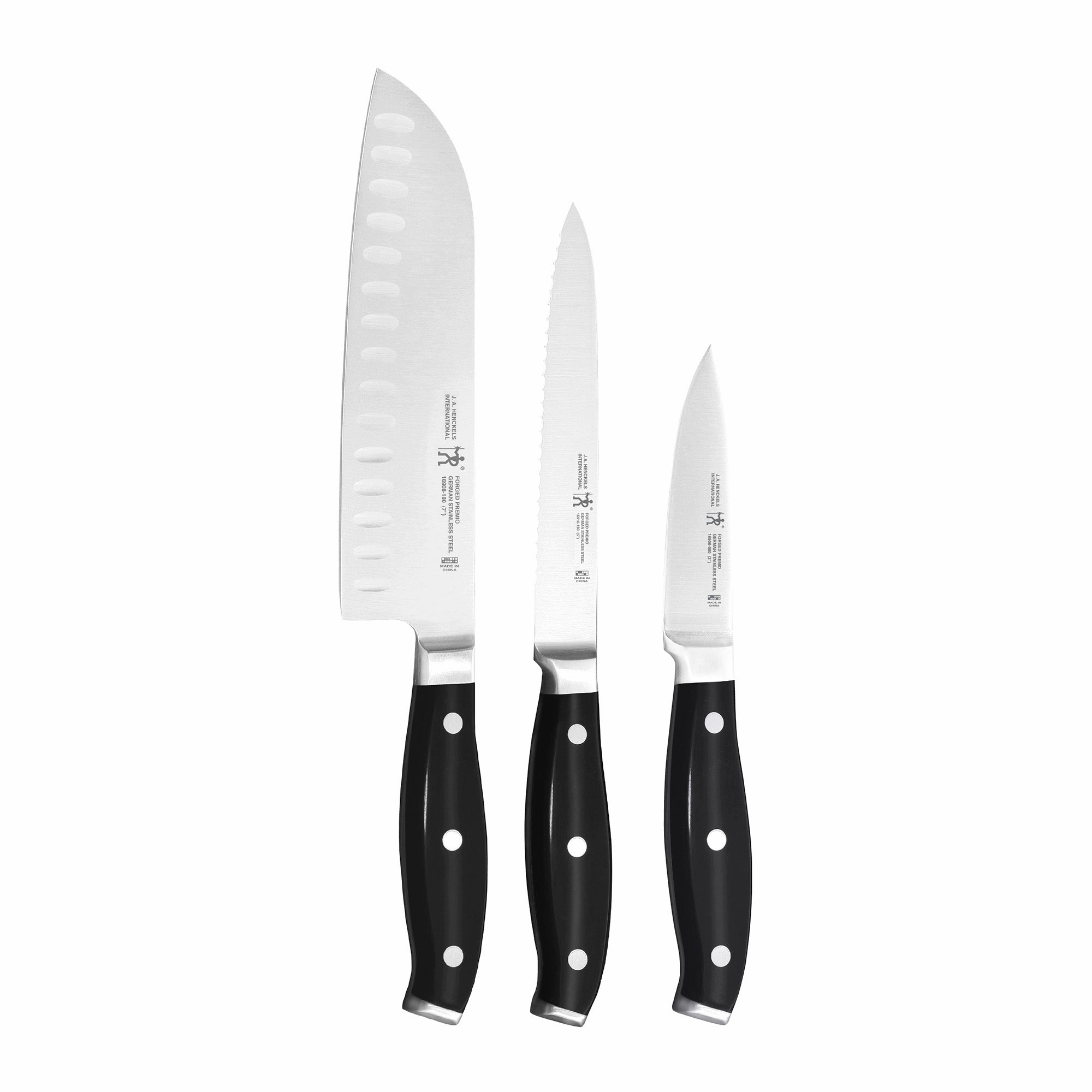 Henckels Forged Premio 3-pc Starter Knife Set Cutlery outlet discounts