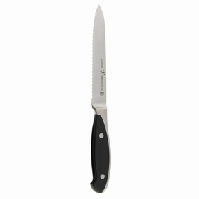 Henckels Forged Synergy 5-inch Serrated Utility Knife Cutlery outlet discounts