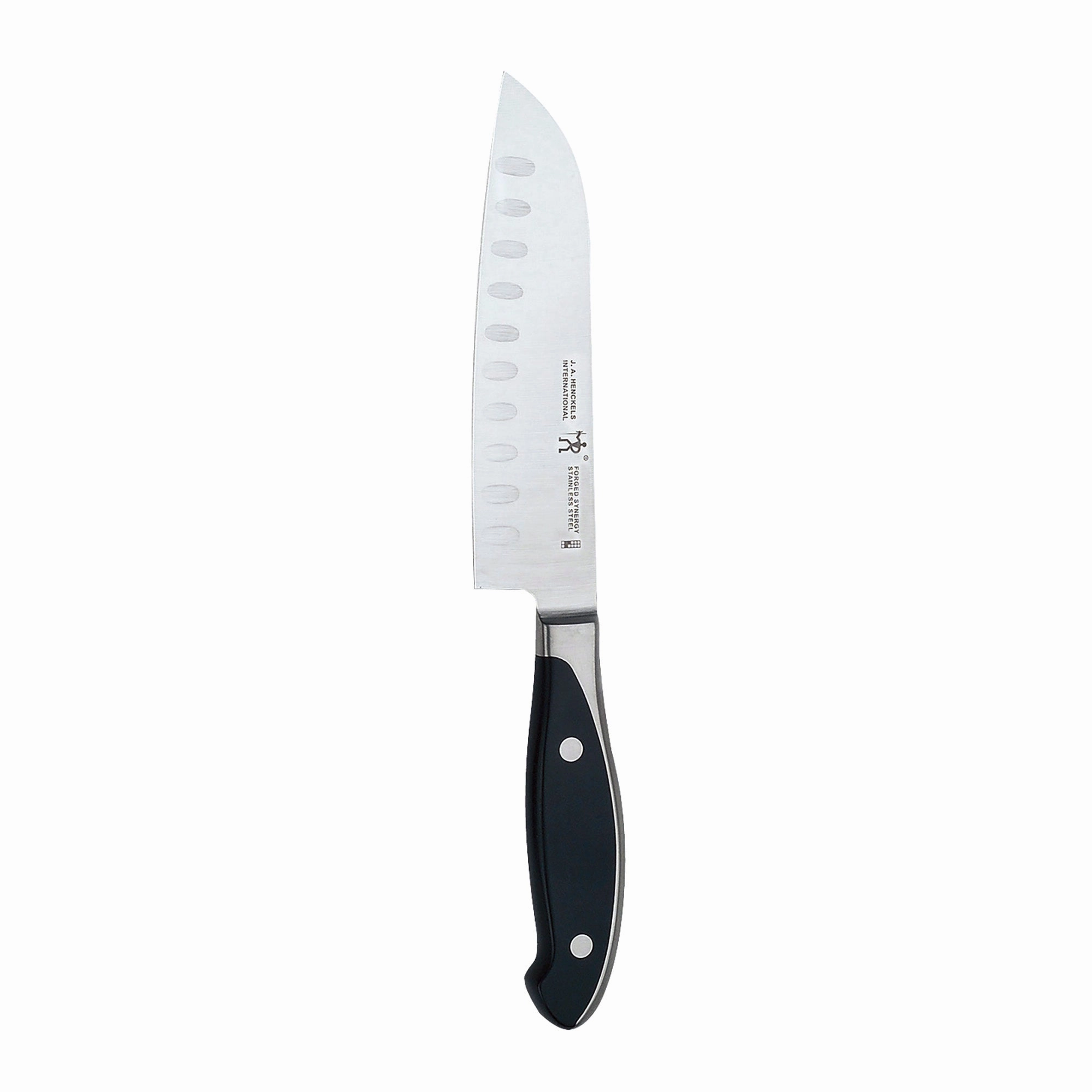 Henckels Forged Synergy Hollow Edge Santoku Knife Cutlery outlet discounts