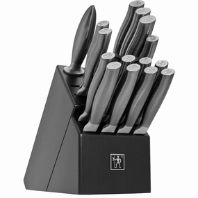 HENCKELS Graphite 17-pc Knife Block Set Cutlery outlet discounts
