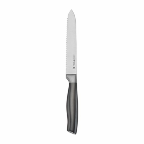 Henckels Graphite 5-inch Serrated Utility Knife Cutlery outlet discounts