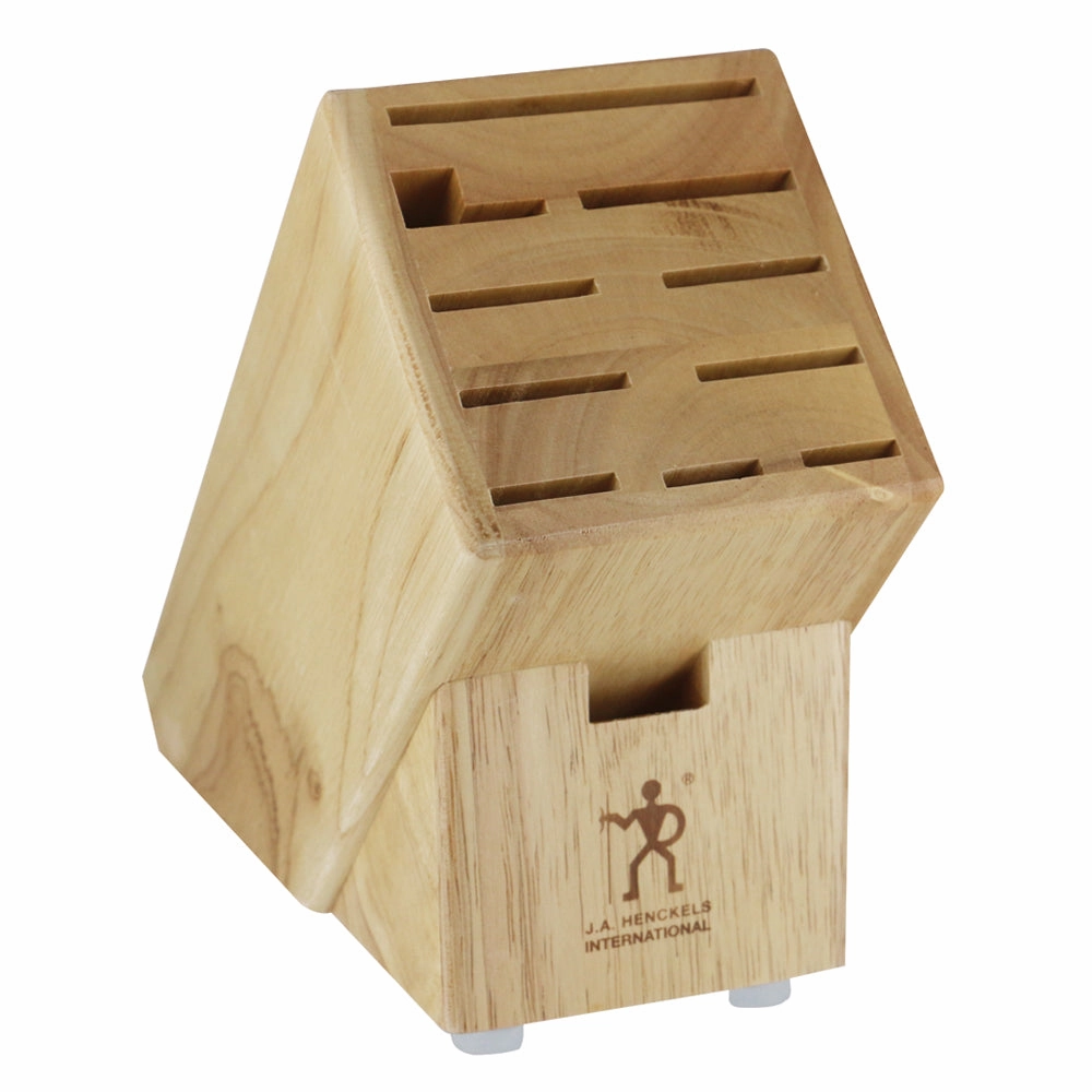 Henckels Hardwood Knife Block, Knife Storage, 11-slot Cutlery outlet discounts