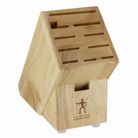 Henckels Hardwood Knife Block, Knife Storage, 11-slot Cutlery outlet discounts