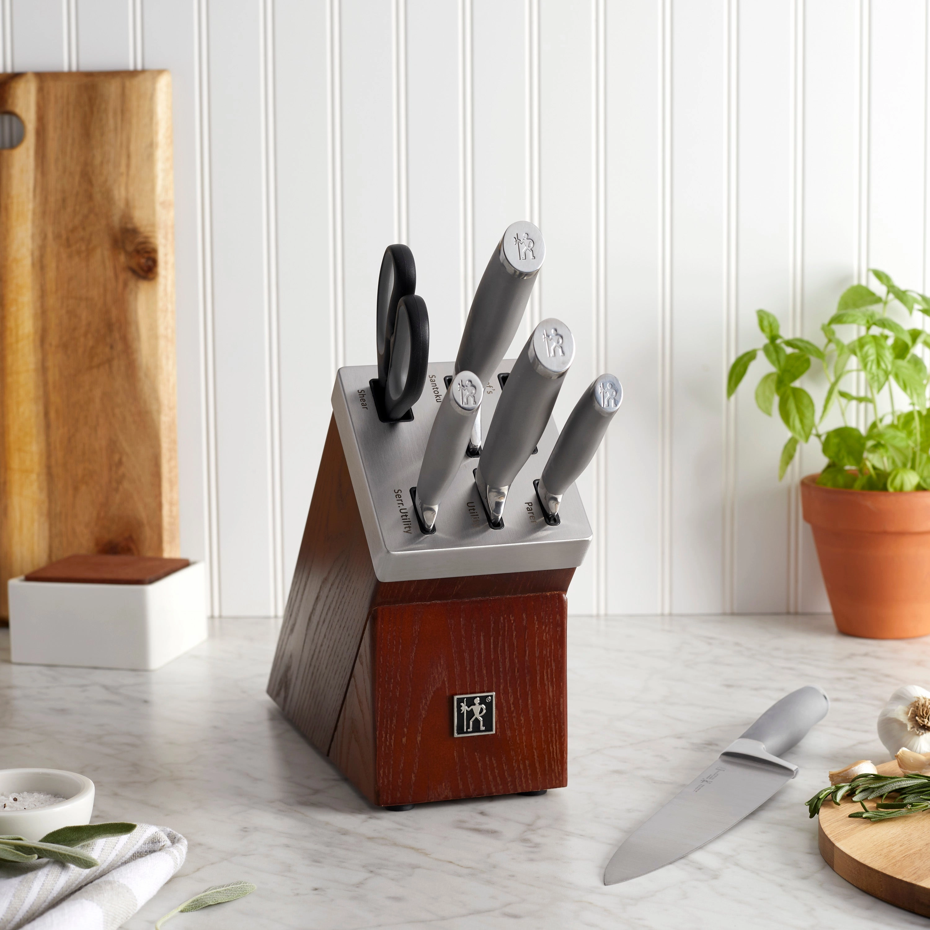 Henckels Modernist 7-pc Self-Sharpening Block Set