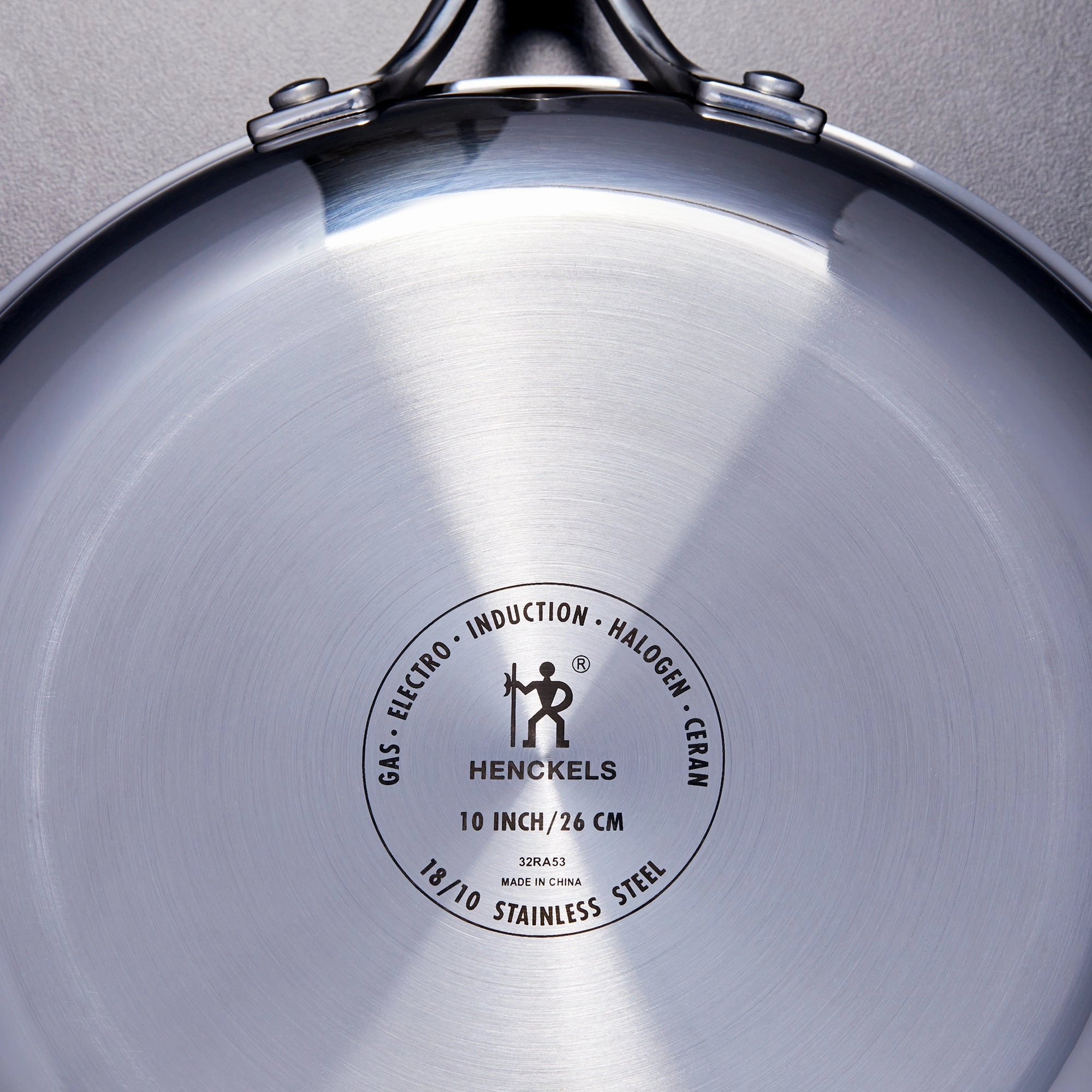 Henckels Paradigm 3-pc Stainless Steel Nonstick Fry Pan Set