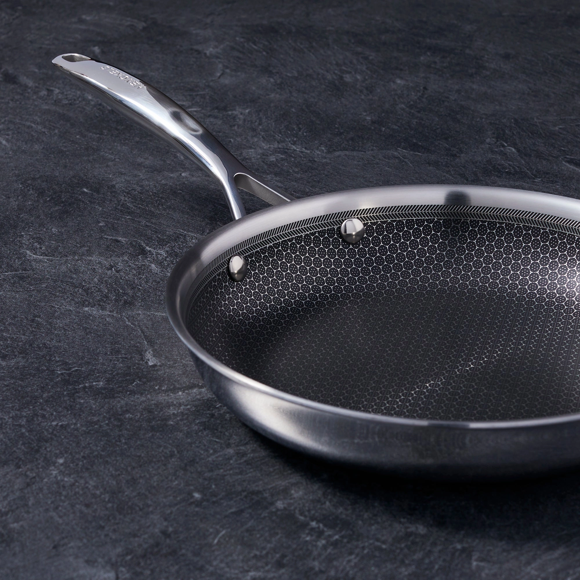 Henckels Paradigm 3-pc Stainless Steel Nonstick Fry Pan Set