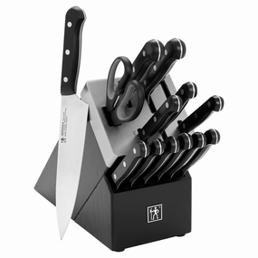 Henckels Solution 14-pc Self-Sharpening Knife Block Set - Black Cutlery outlet discounts