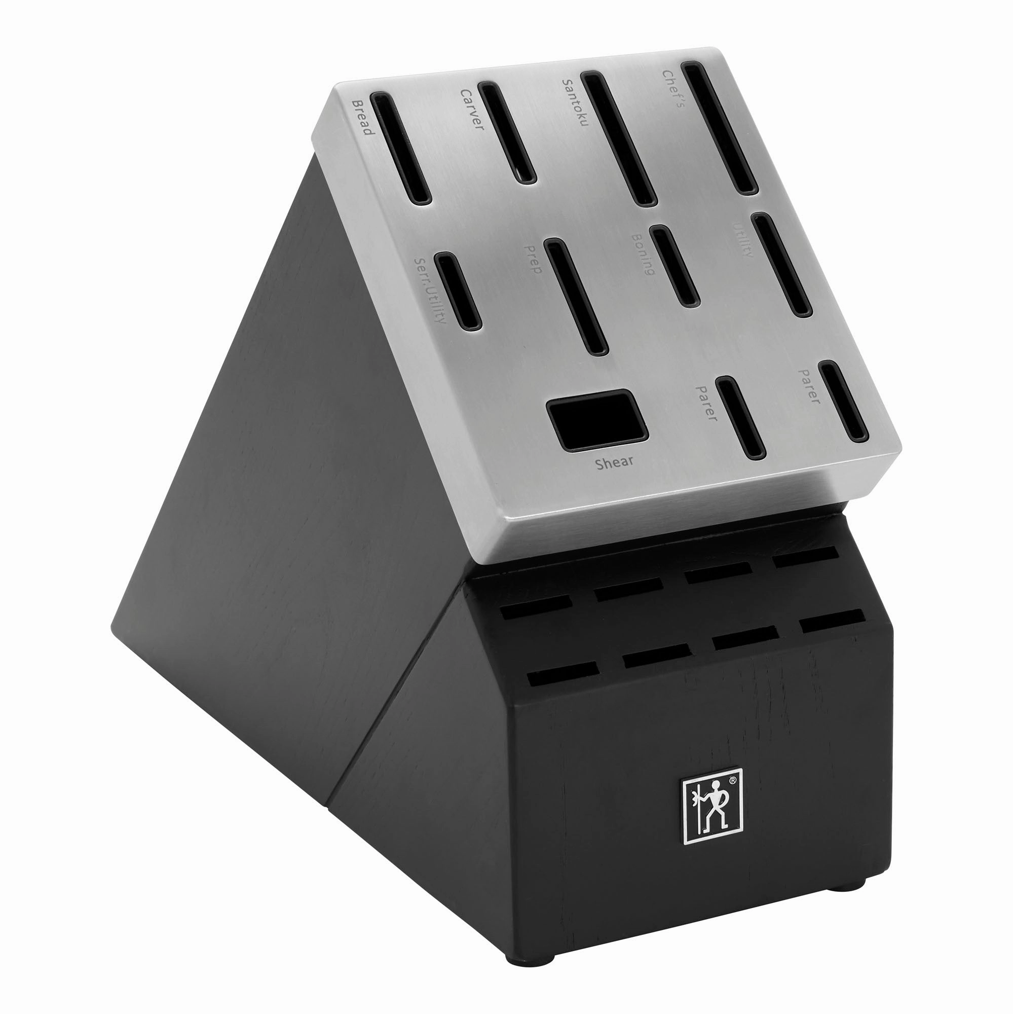 Henckels Solution 20-pc Self-Sharpening Knife Block Set - Black