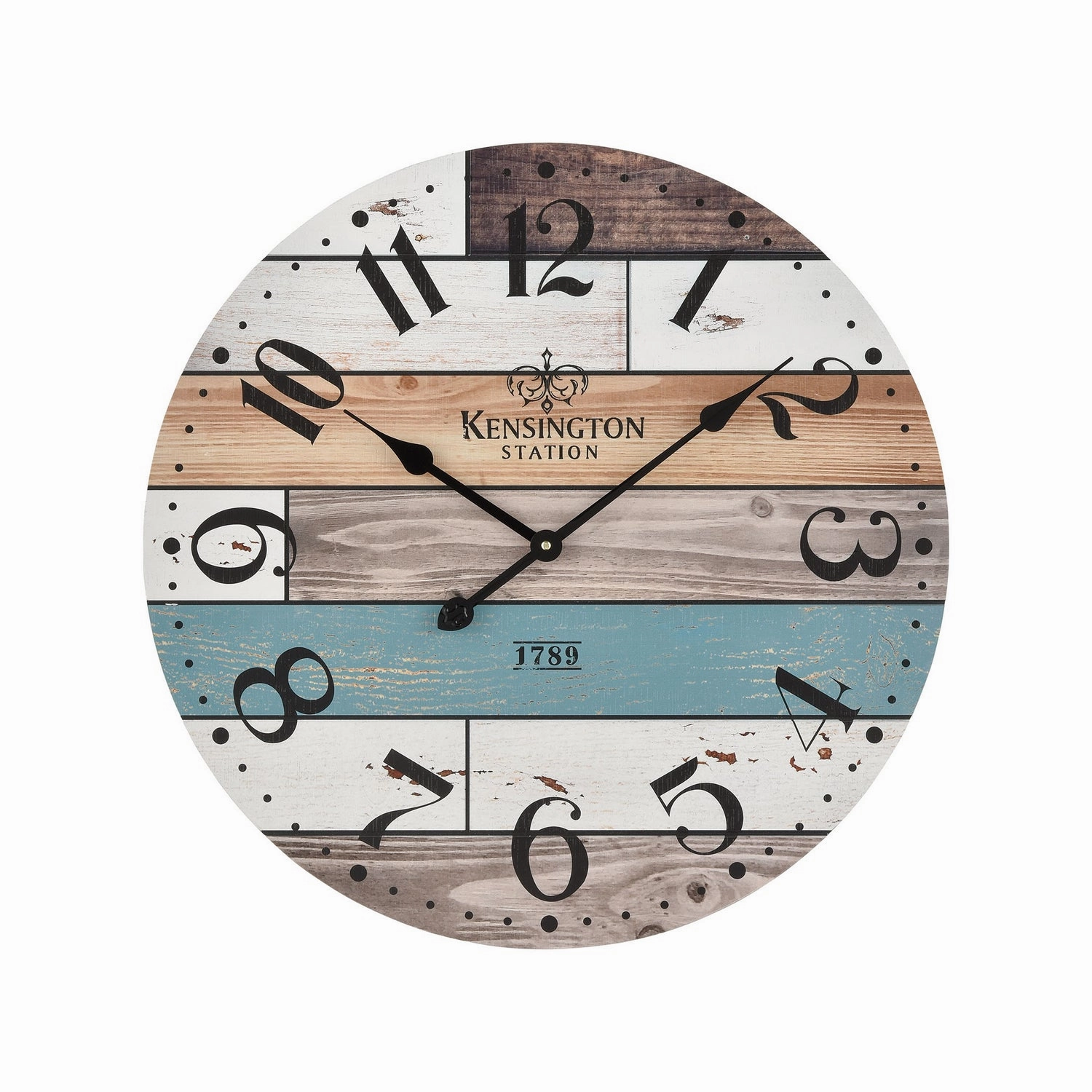 Herrera Clock Wood Tone Wall Clocks Timeless Sale