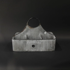 HHD10021 - Gardener's Tool Box Metal Home Decor collection