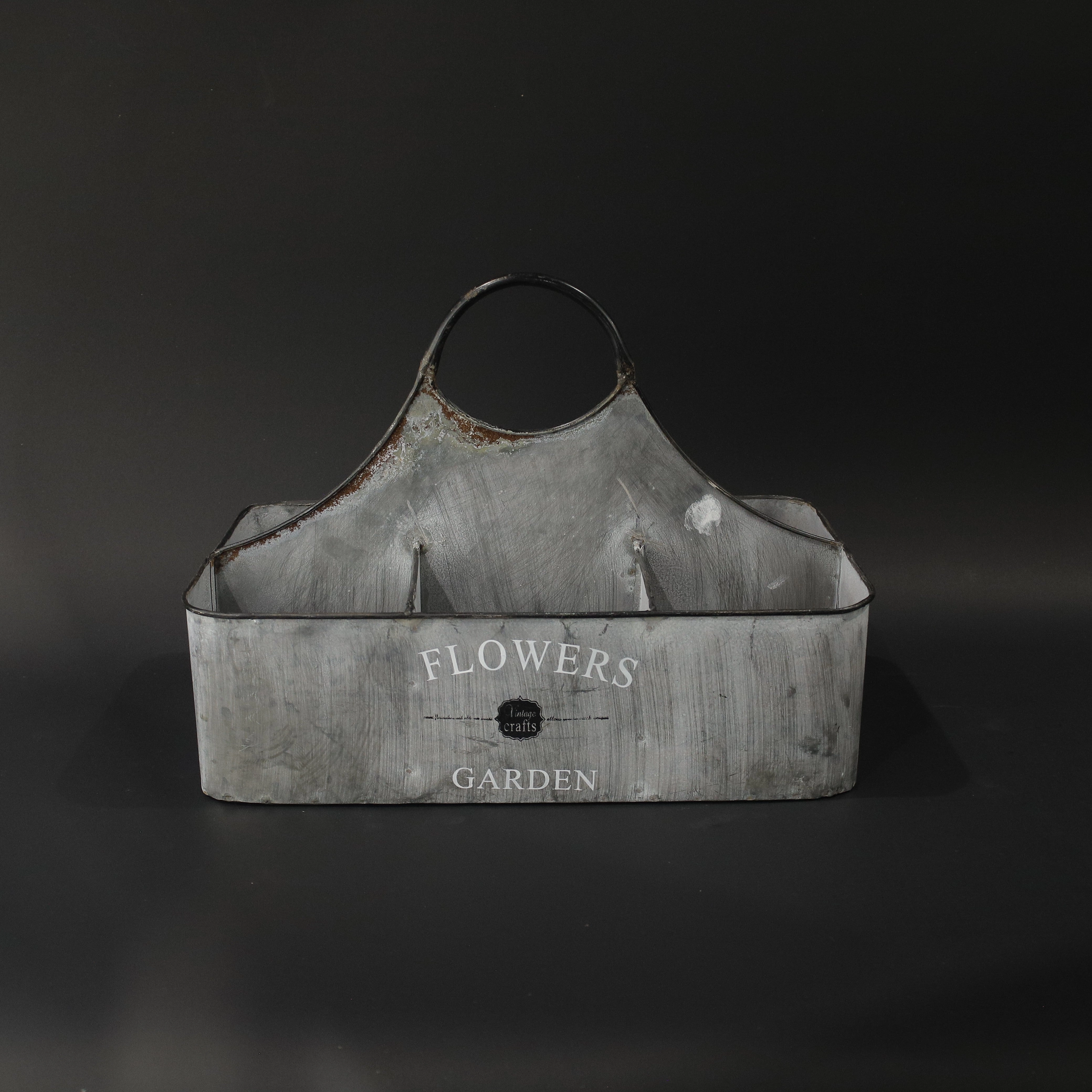 HHD10021 - Gardener's Tool Box Metal Home Decor collection