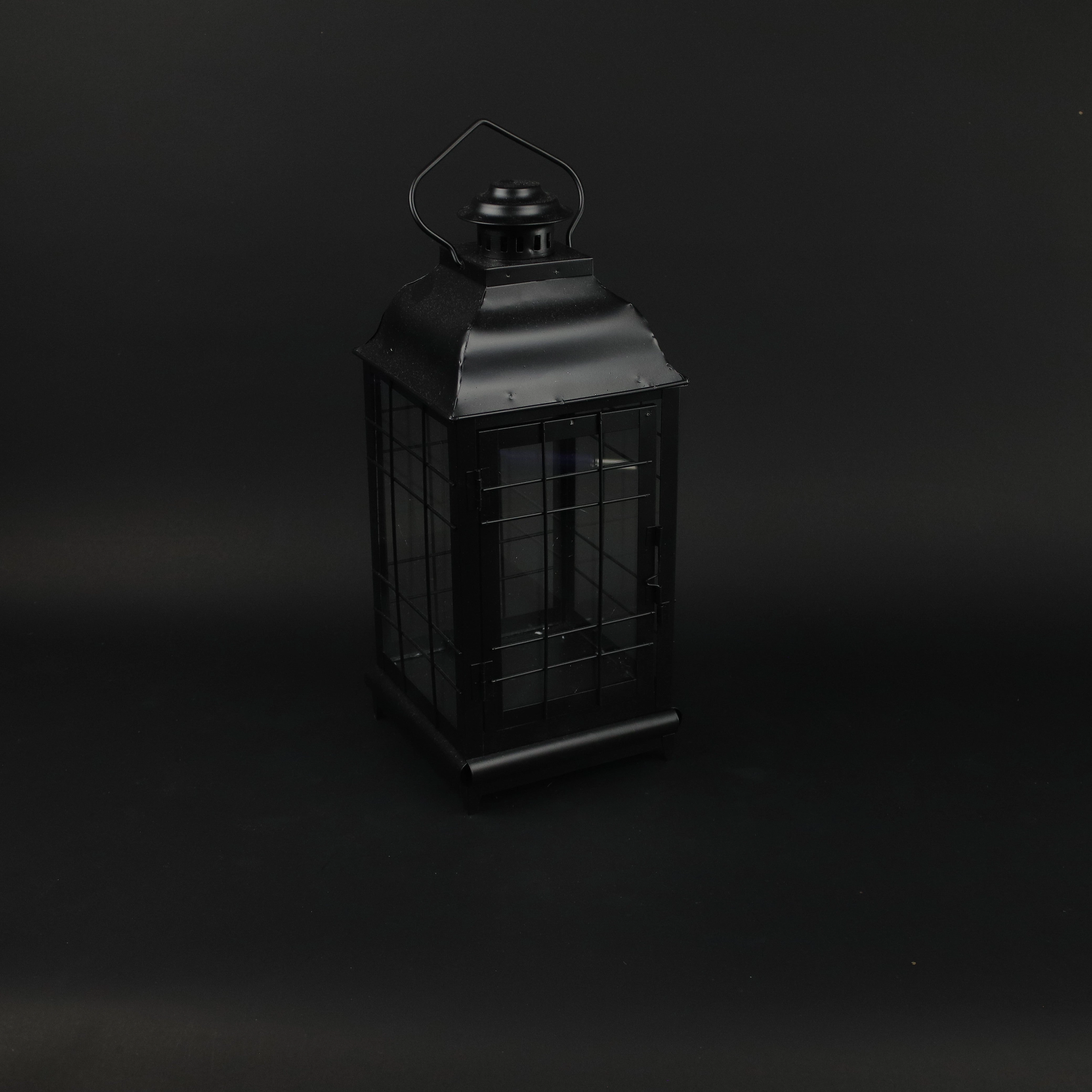 HHD10245 - M Black Lantern Metal Home Decor collection