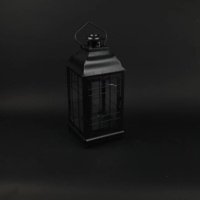 HHD10245 - M Black Lantern Metal Home Decor collection