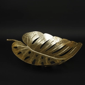 HHD10502 - Gold Leaf Bowl Metal Home Decor collection
