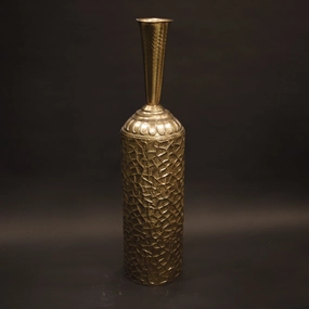 HHD10505 - Gold Nugget Vase - .97m Metal Home Decor collection