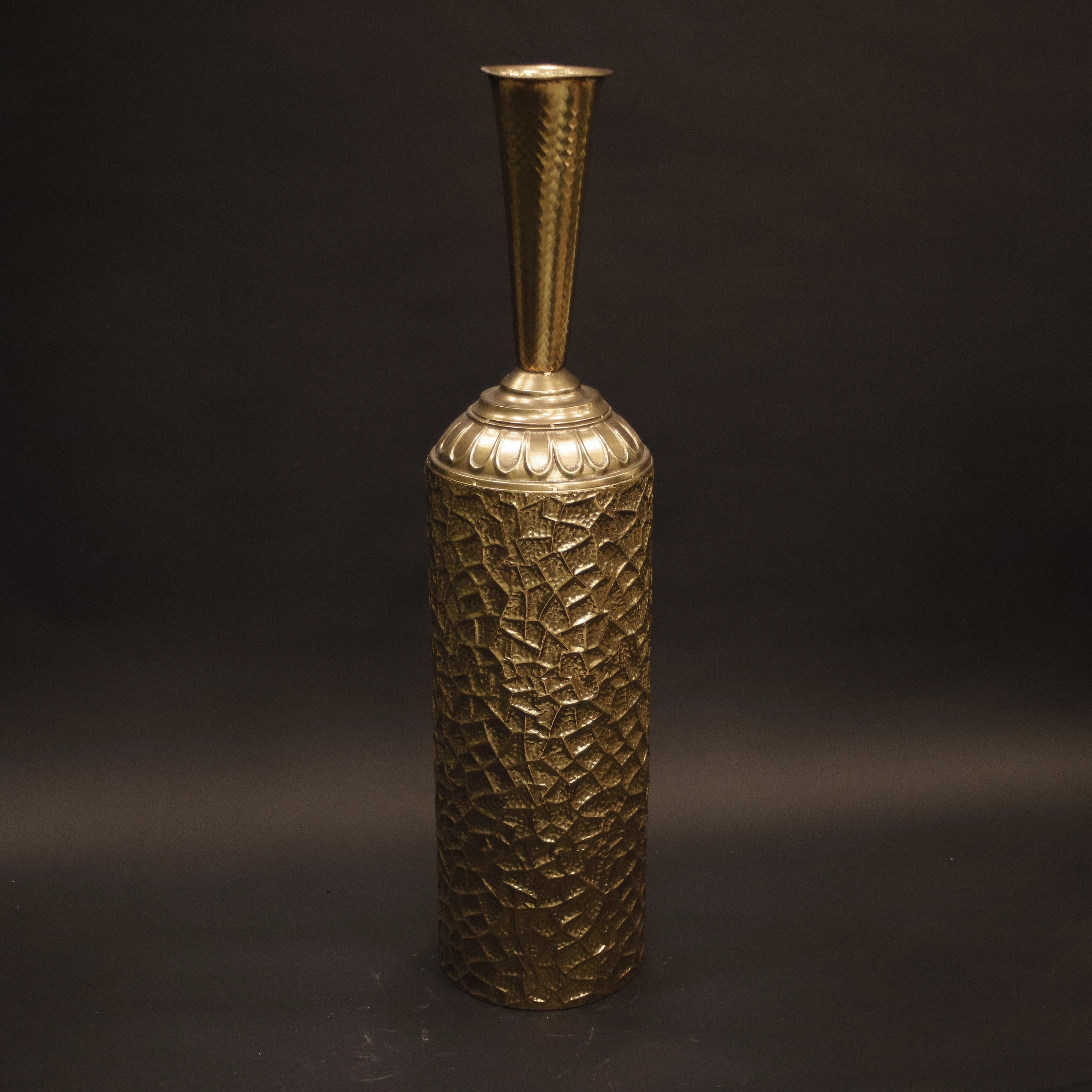HHD10505 - Gold Nugget Vase - .97m Metal Home Decor collection