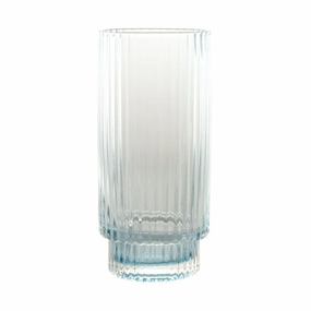 Hi Ball Glass Optic Blue Drinkware Bar Essentials