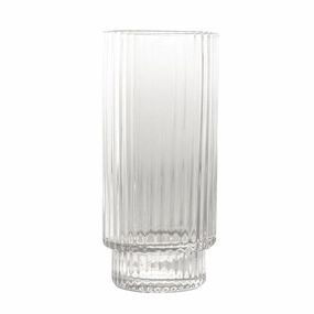 Hi Ball Glass Optic Clear Drinkware Bar Essentials