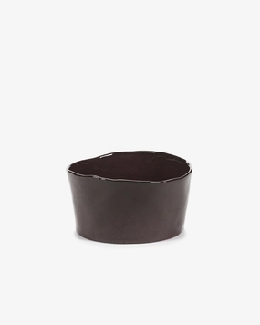 High bowl straight ebony La Mre Dinnerware tableware outlet