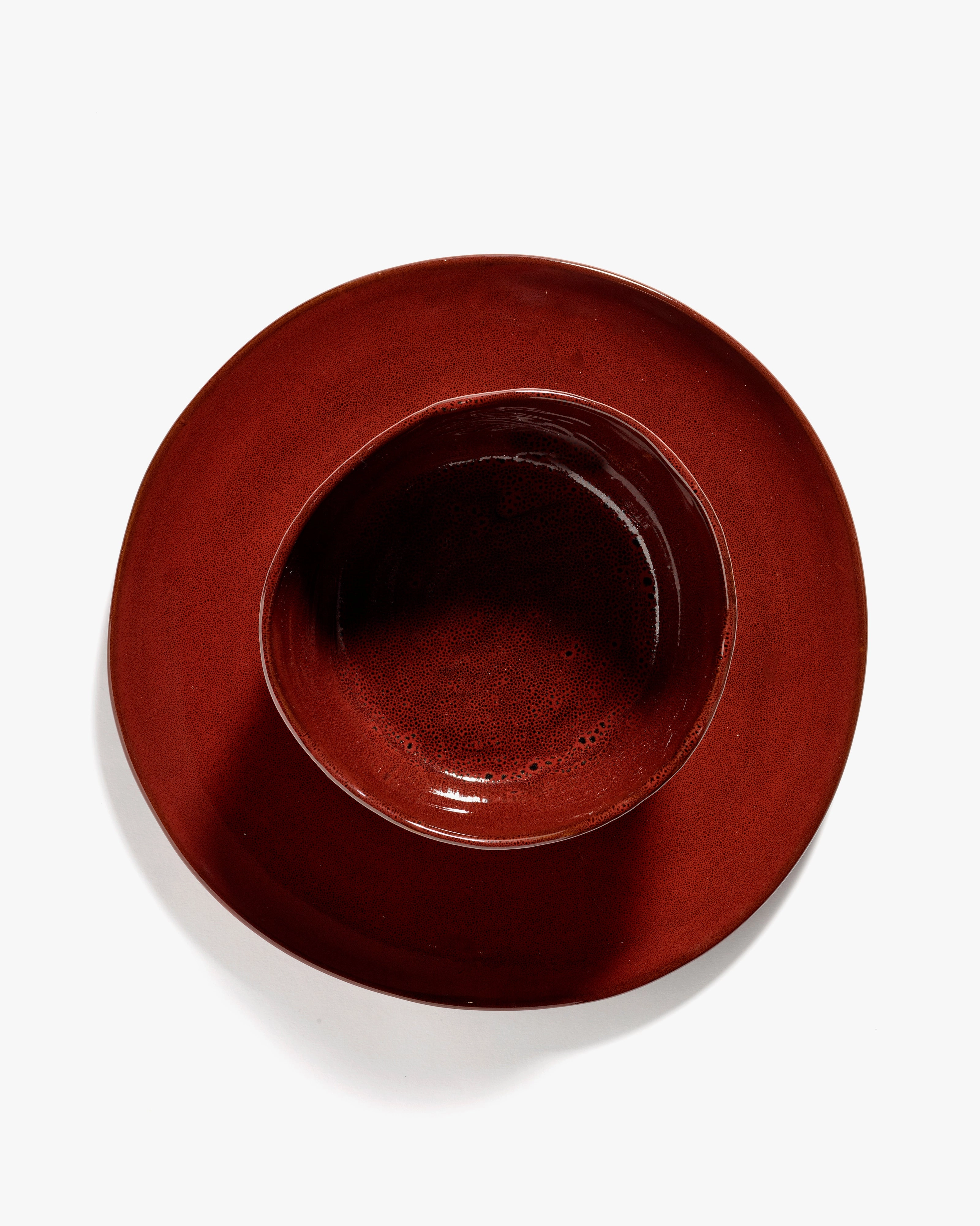 High bowl straight venetian red La Mre