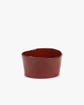 High bowl straight venetian red La Mre Dinnerware tableware outlet