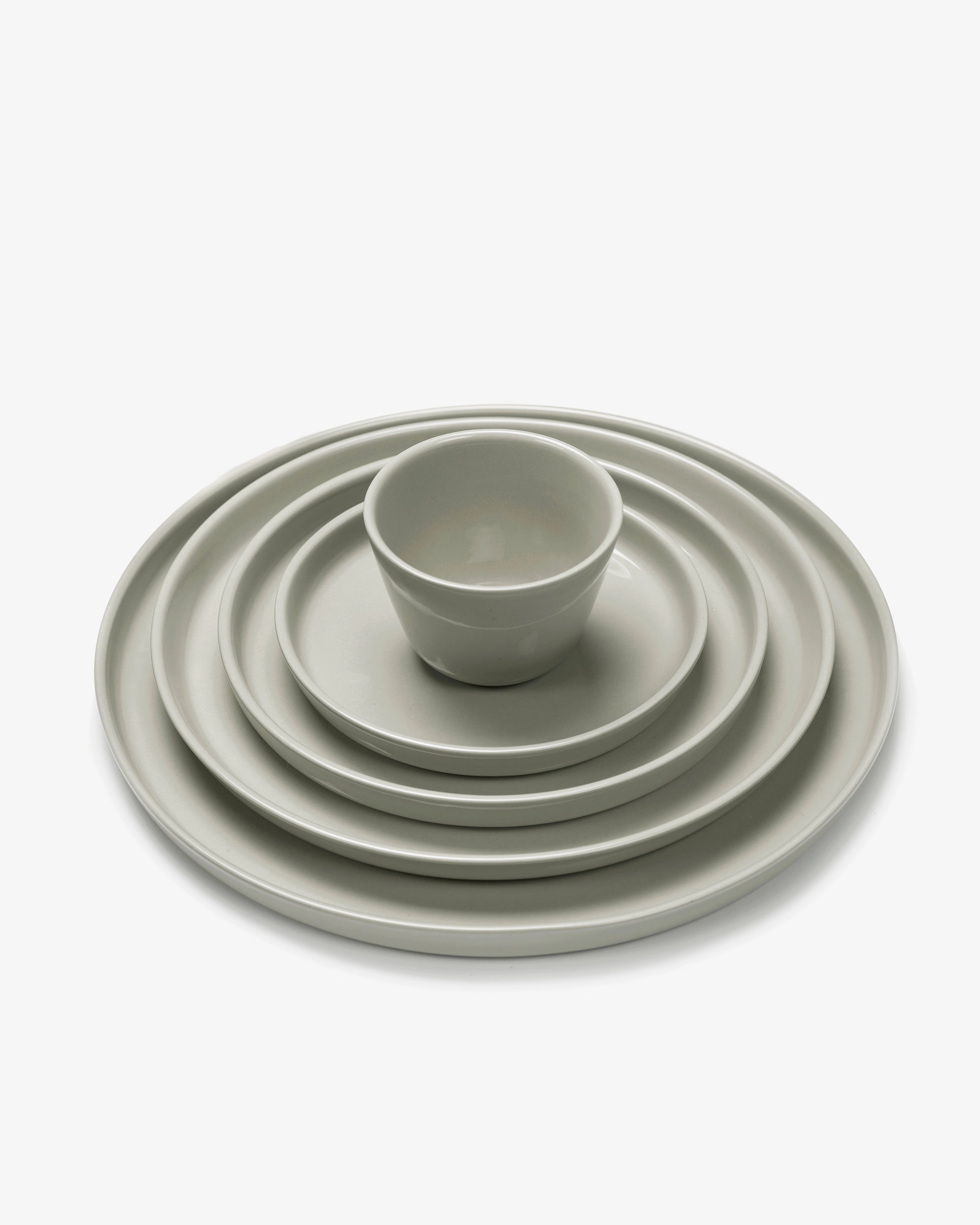 High dessert plate sand Cena
