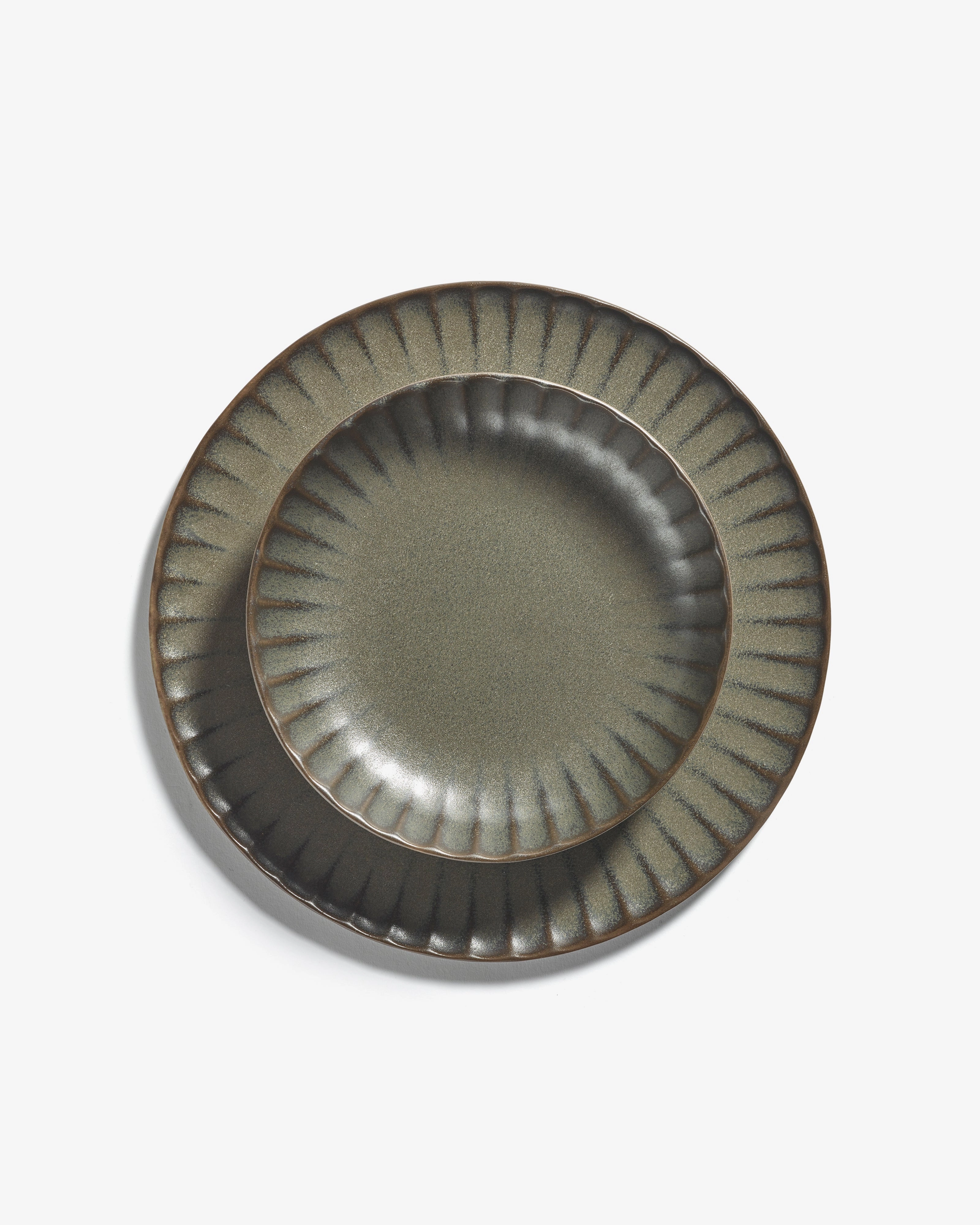 High plate M green Inku
