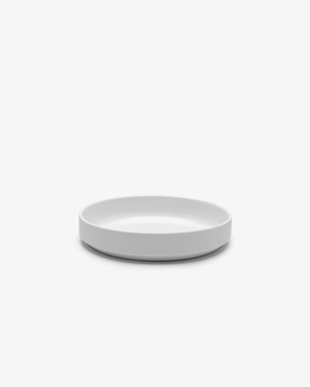 High starter plate white matt Passe-partout Dinnerware tableware outlet