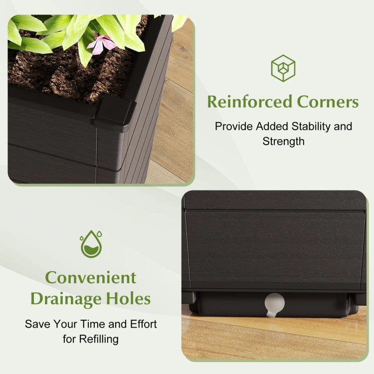 Hivvago Modern Flower Planter for Front Porch and Lobby