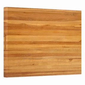 Hivvago Teak Wood Cutting Board Extra Large 24 Inch Reversible Cutting Board with Handle Cooking Tools & Accessories buy more save more