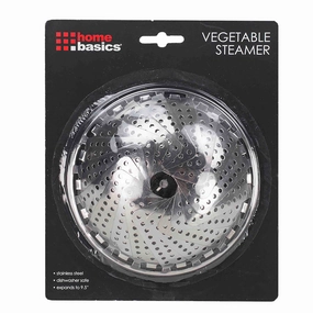 Home Basics Stainless Steel Vegetable Steamer Cookware holiday sale
