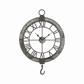 Homefront Wall Clock Brown Wall Clocks Timeless Sale