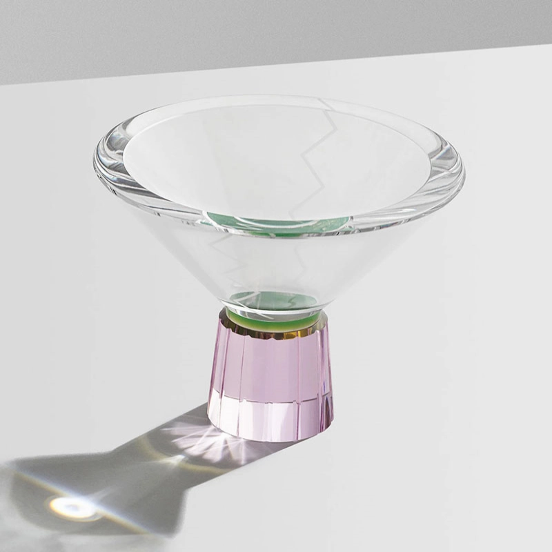 Hope Bowl Clear/Mint/Rose, 14cm Bowls dinnerware special