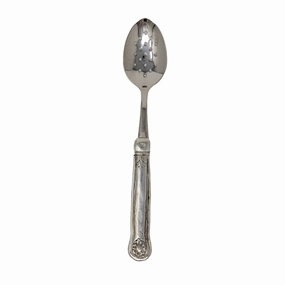 Hotel Slotted Spoon In Silver Dinnerware clearance deals