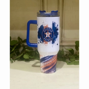 Houston Astros 40 Oz Tumbler In White/blue Cooking Tools & Accessories buy more save more