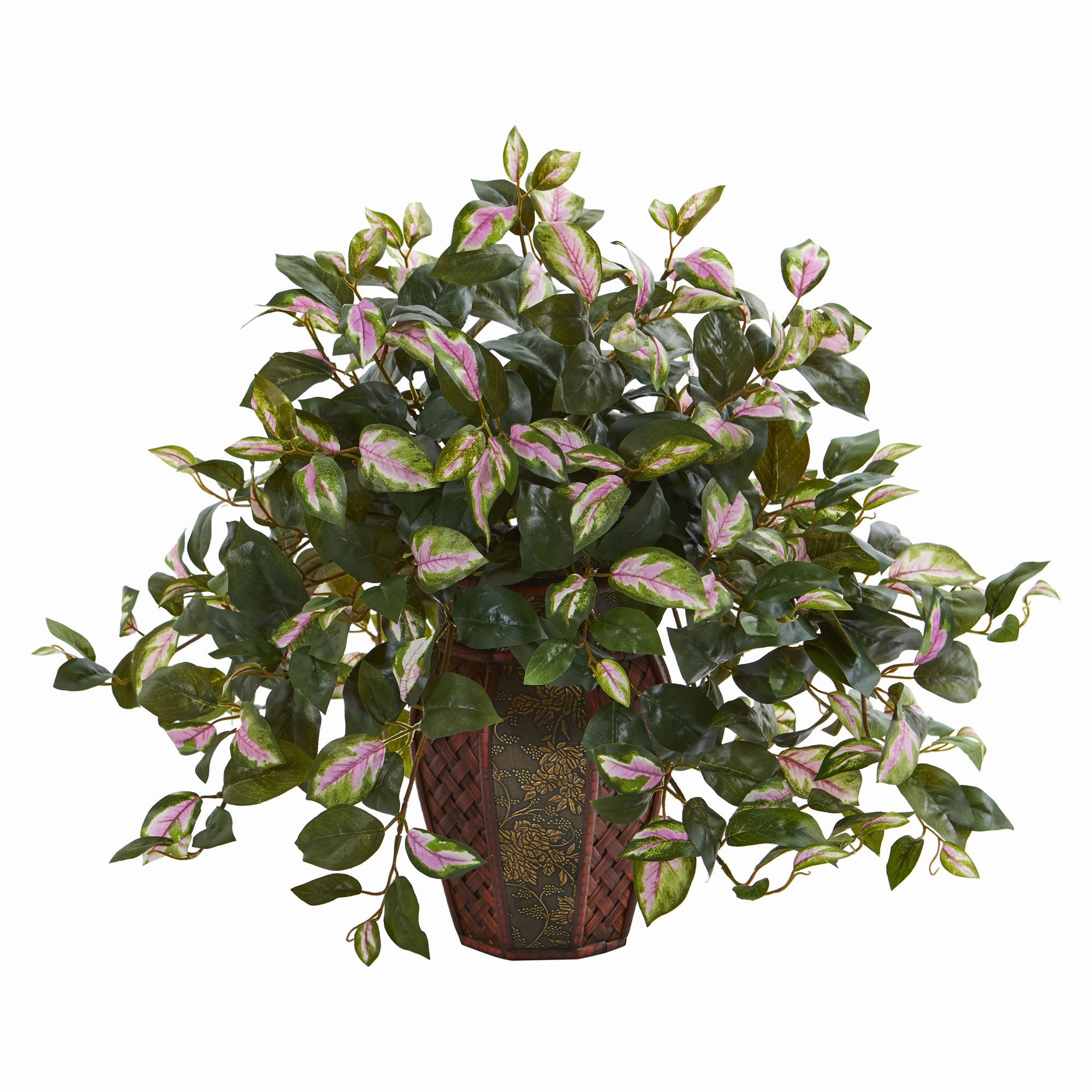 Hoya Artificial Plant in Decorative Planter Faux Florals home florals discount