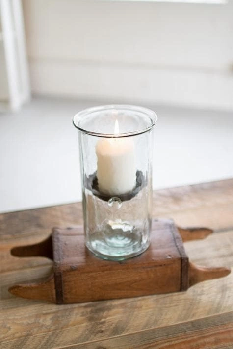 Hurricane Candle Holders with Insert