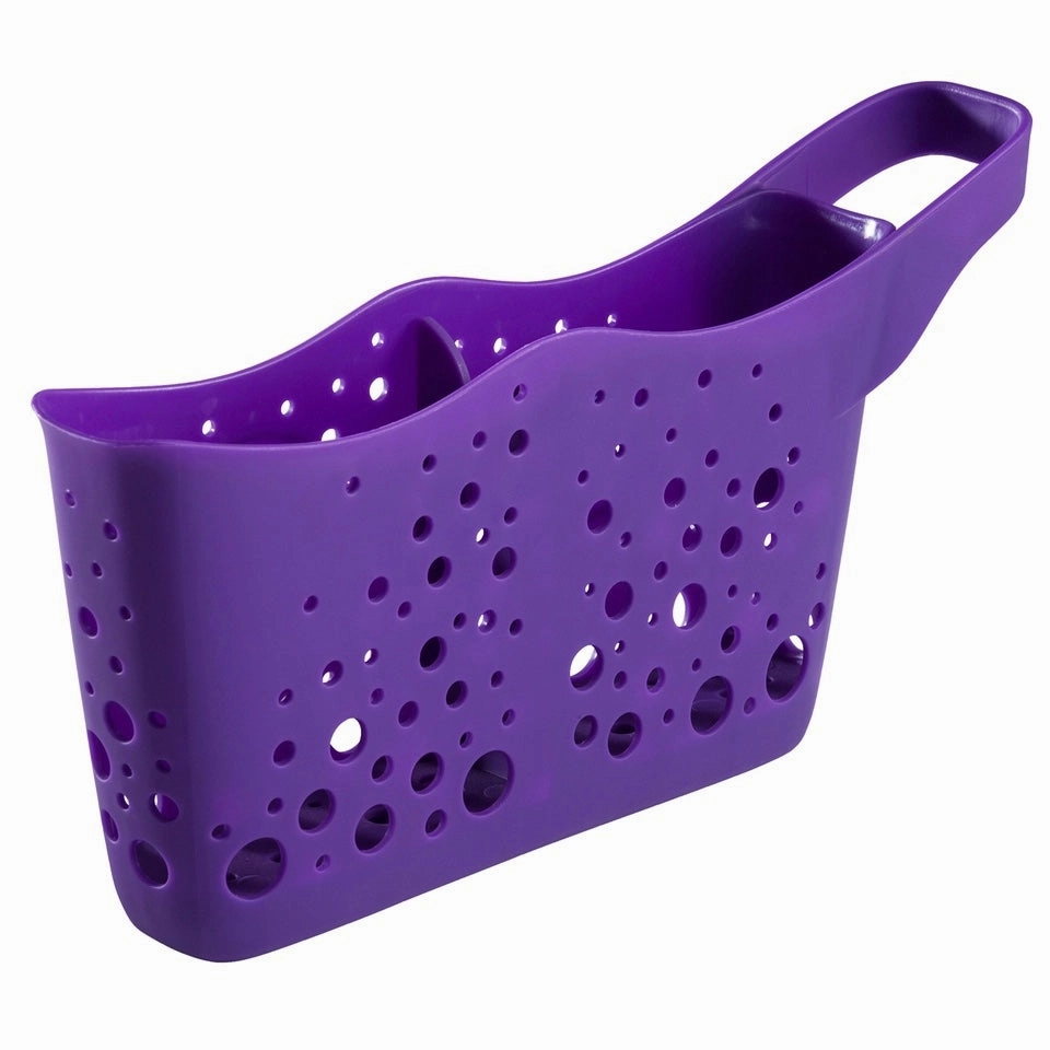 Hutzler Sponge Station Duo In Sink Sponge Caddy w/Drain Holes