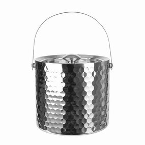 Ice Bucket Stainless Steel Honeycomb 3L 19x17cm Barware sale online