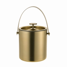 Ice Bucket Vegas Gold Double Wall Barware sale online
