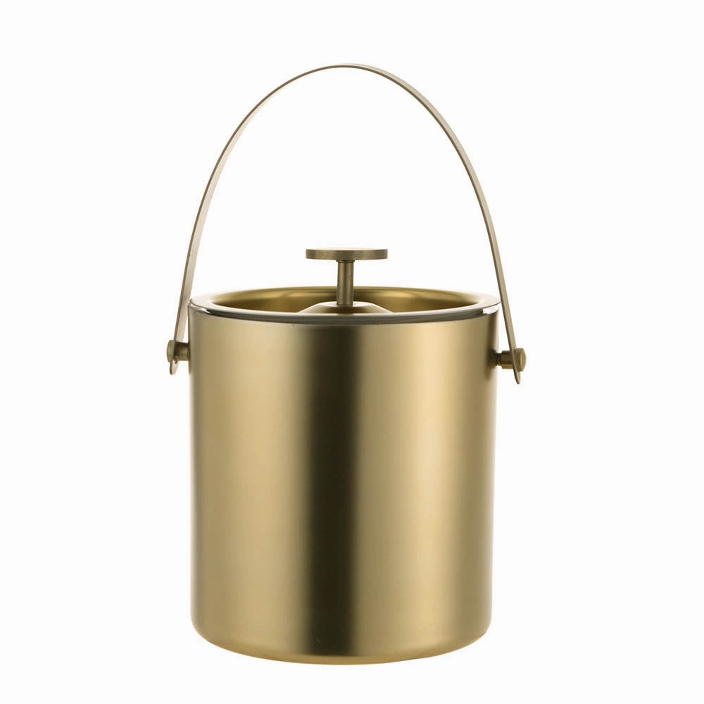 Ice Bucket Vegas Gold Double Wall