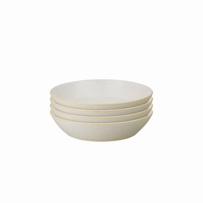 Impression Set of 4 Pasta Bowls, 22cm, Cream Serving Bowls Entertaining Set