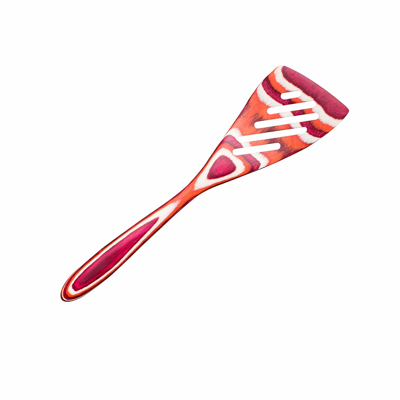 Island Bamboo 8-Inch Pakkawood Mini Slotted Spatula
