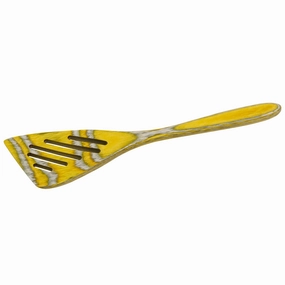 Island Bamboo 8-Inch Pakkawood Mini Slotted Spatula Cooking Tools & Accessories mega discount